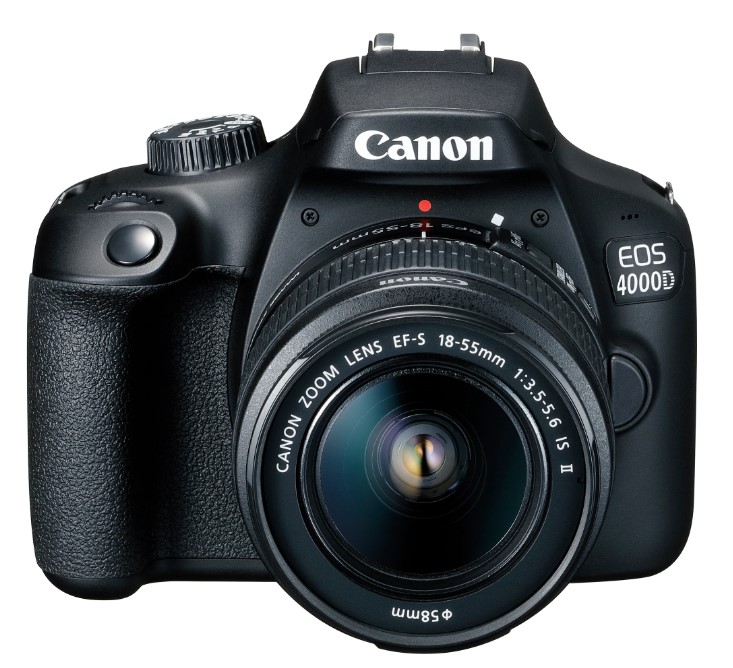 Aparat foto DSLR Canon EOS 4000D,18.0 MP, Negru